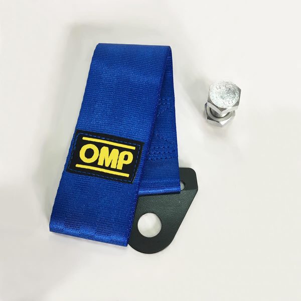 Буксировочная петля OMP синяя — изображение 3