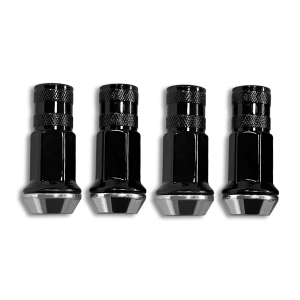 <b>Спортивные колесные гайки Racing Nuts (Черный)</b></br>Резьба: М12x1.25