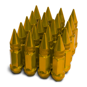 <b>Спортивные колесные гайки Rays шипы (Золотой)</b></br>Резьба: 1/2-20 UNF