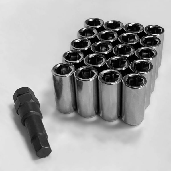 <b>Спортивные колесные гайки Top Fit Hyper (Серебристый)</b></br>Резьба: M12x1.25 — изображение 2