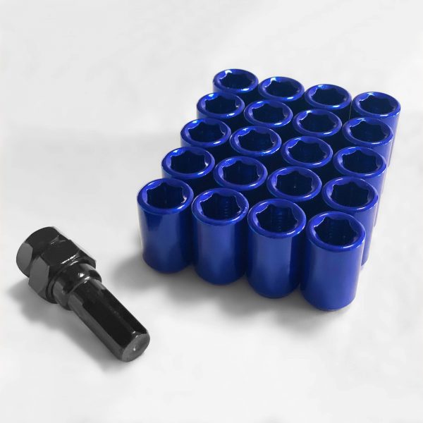 <b>Спортивные колесные гайки Top Fit (Синий)</b></br>Резьба: M12x1.25 — изображение 2