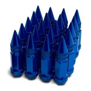 <b>Спортивные колесные гайки Rays шипы (Синий)</b></br>Резьба: 1/2-20 UNF