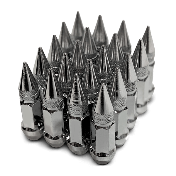 <b>Спортивные колесные гайки Rays шипы (Серебристый)</b></br>Резьба: 1/2-20 UNF